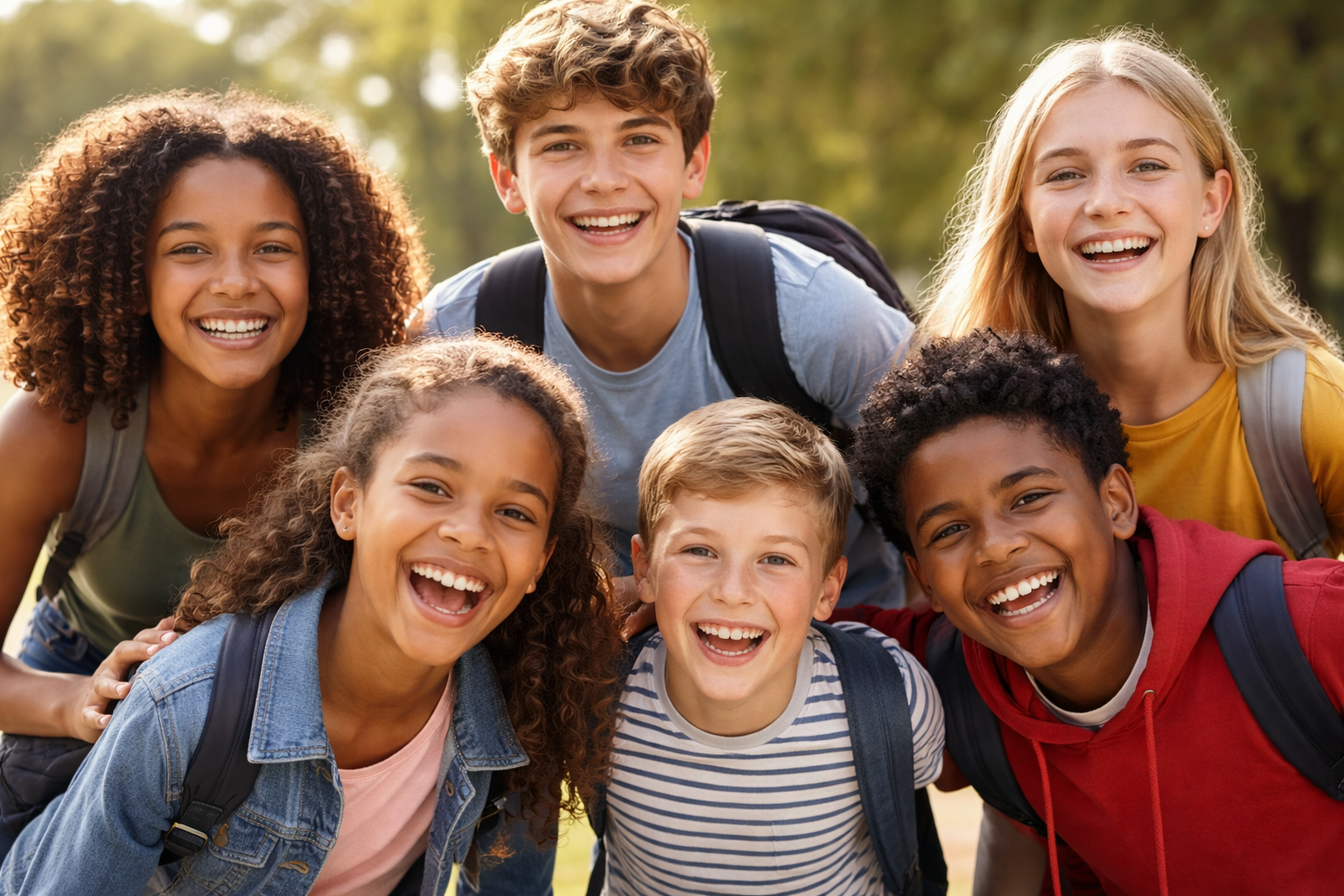 Young people learning and growing together